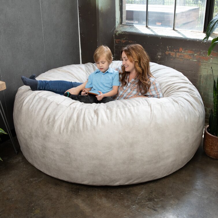 Large plush bean online bag chair